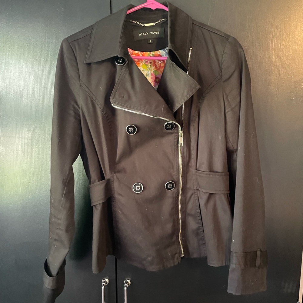 Black Crop Jacket